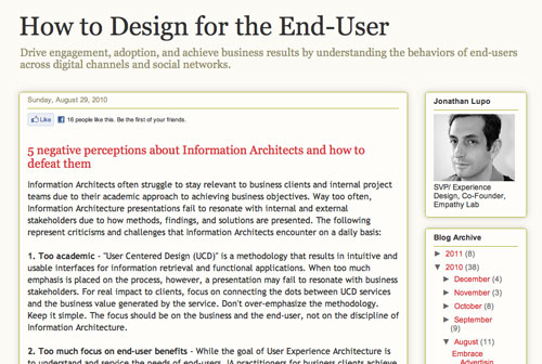 Website must have - Empathy Lab