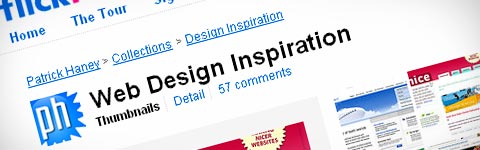 flickr group for webdesign inspiration