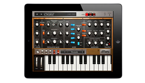 A synthesizer app for the iPad.