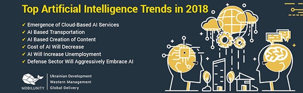 Top Artificial Intelligence Trends in 2018